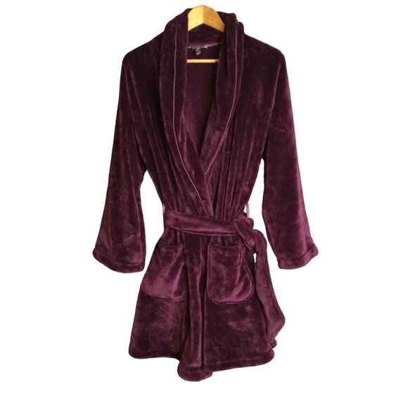 Victorias Secret Plush Robe XS/S Womens Luxurious Velvet Feel - Picture 1 of 9